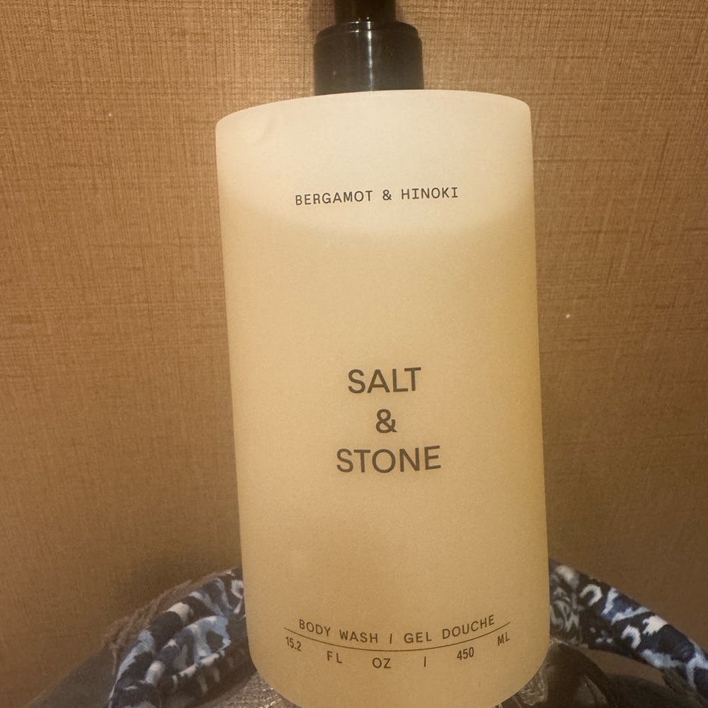 Salt & Stone Bergamot & Hinoki Body Wash